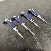 Gilson Pipetman Single Channel Pipettes - Quantity 4 image 0